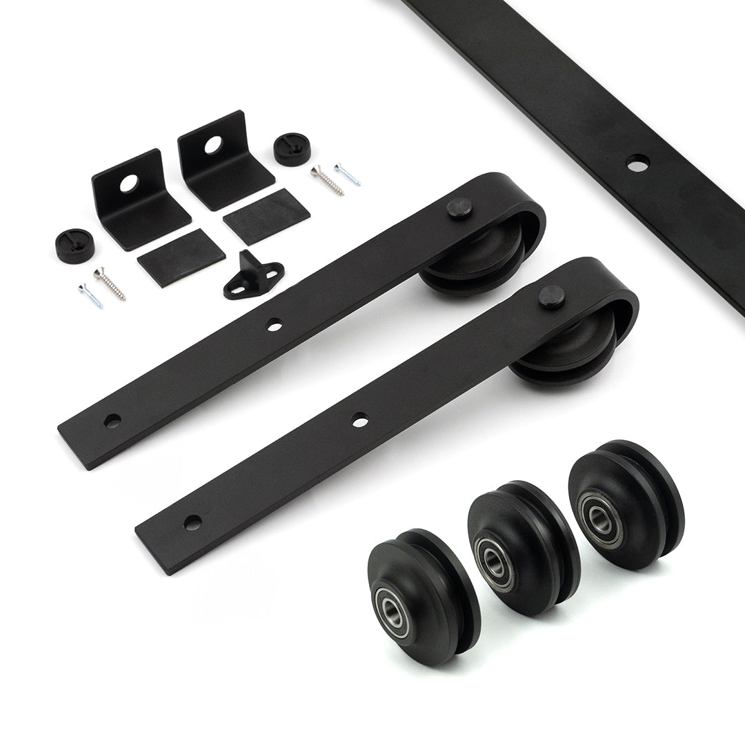 black flat track components