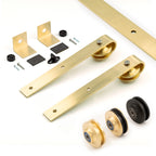 brass flat track components