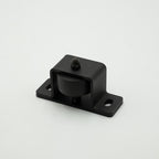 Black Industrial Heavy-Duty Barn Door Floor Guide Roller
