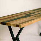 closeup photo of Palomino countertop styled as tabletop 
