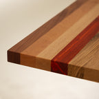 closeup of corner of Palomino countertop 