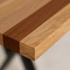 closeup of corner of Palomino countertop 