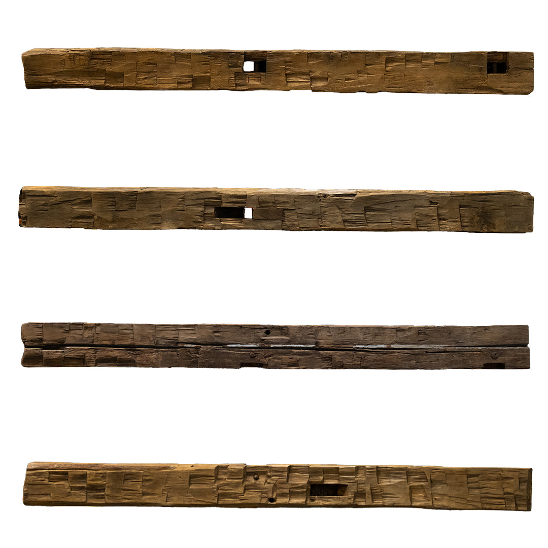 Heritage Series Hand Hewn Fireplace Mantel H