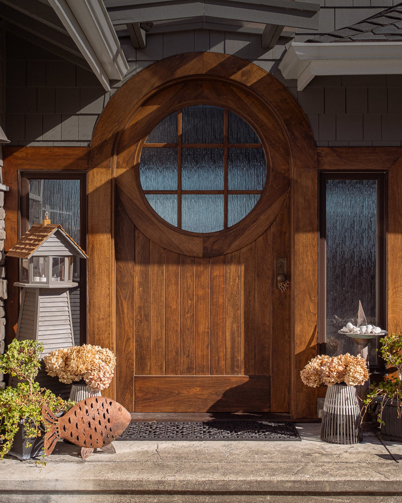 Gig Harbor Round Top Entry Door