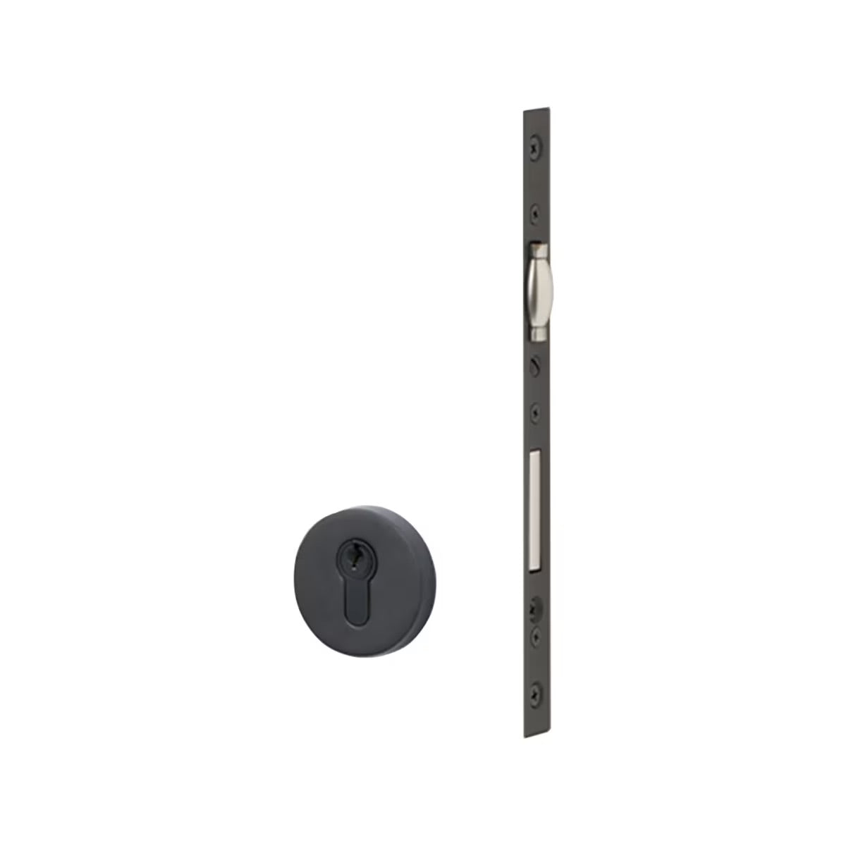 European Mortise Deadbolt with Integrated Roller Latch