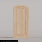 Tivoli arched door in Maple with Matching Arched Casing.