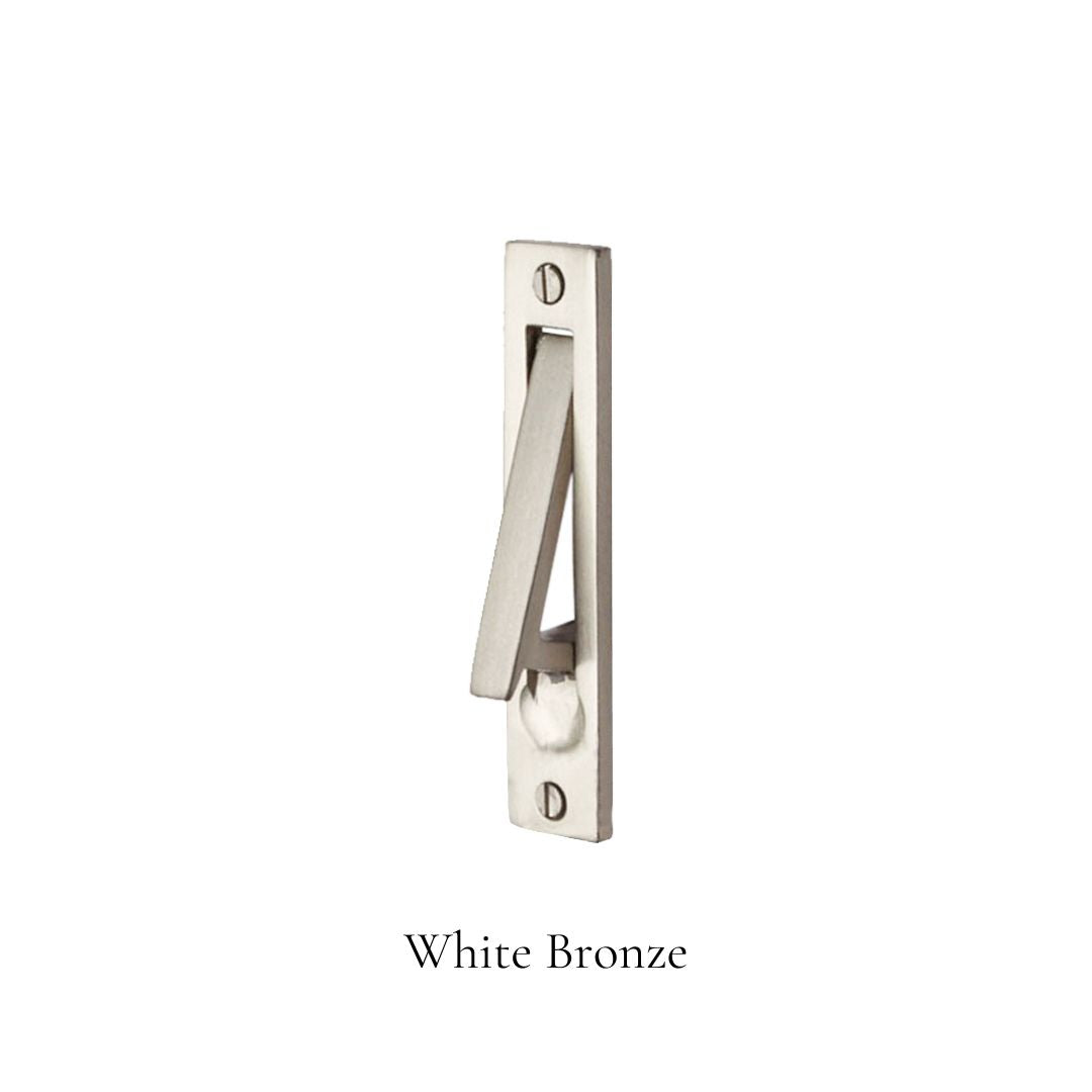 Solid Bronze Edge Pull Pocket Door Handle