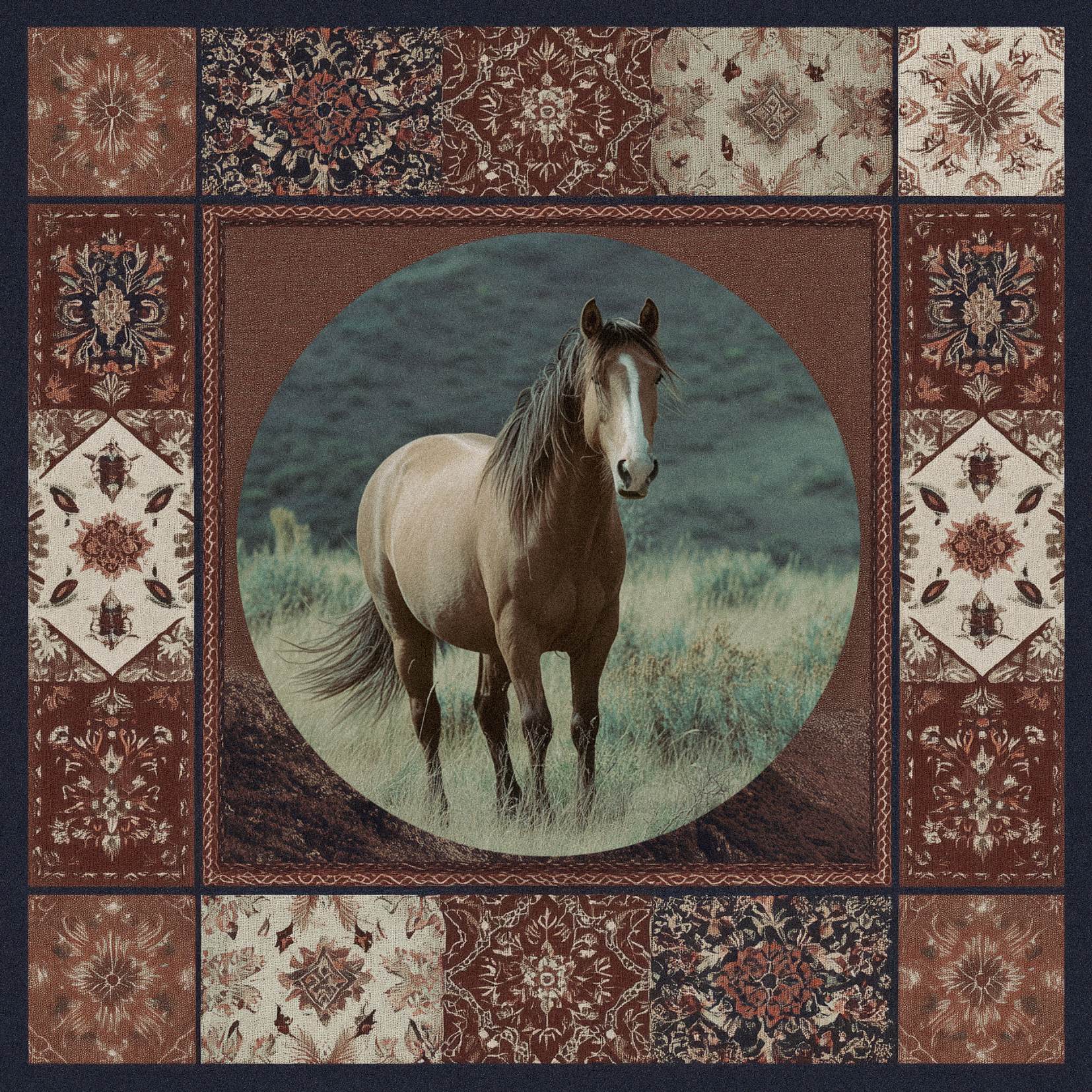 Wild Bay horse