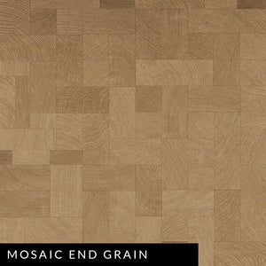 Butcher Block Countertop Mosaic end grain