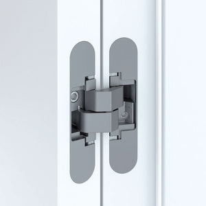 Anselmi Concealed Interior Door Hinges installed on door