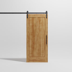 Mid-Century Modern Center Bar Interior Barn Door