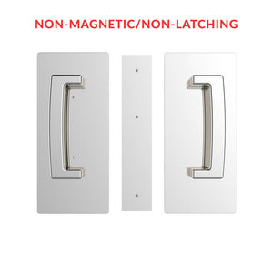 CL400 ADA Magnetic Passage Barn Door & Sliding Hardware Handle - non latching