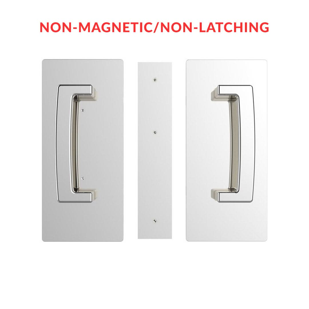 CL400 ADA Magnetic Passage Barn Door & Sliding Hardware Handle - non latching