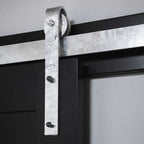  Galvanized Exterior Barn Door Hardware Kit by RealCraft
