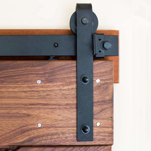  Classic Flat Track Sliding Barn Door Hardware by RealCraft