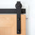  Classic Flat Track Sliding Barn Door Hardware by RealCraft