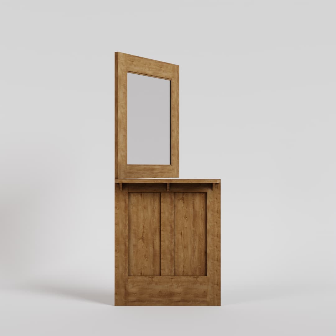 solid wood exterior dutch door