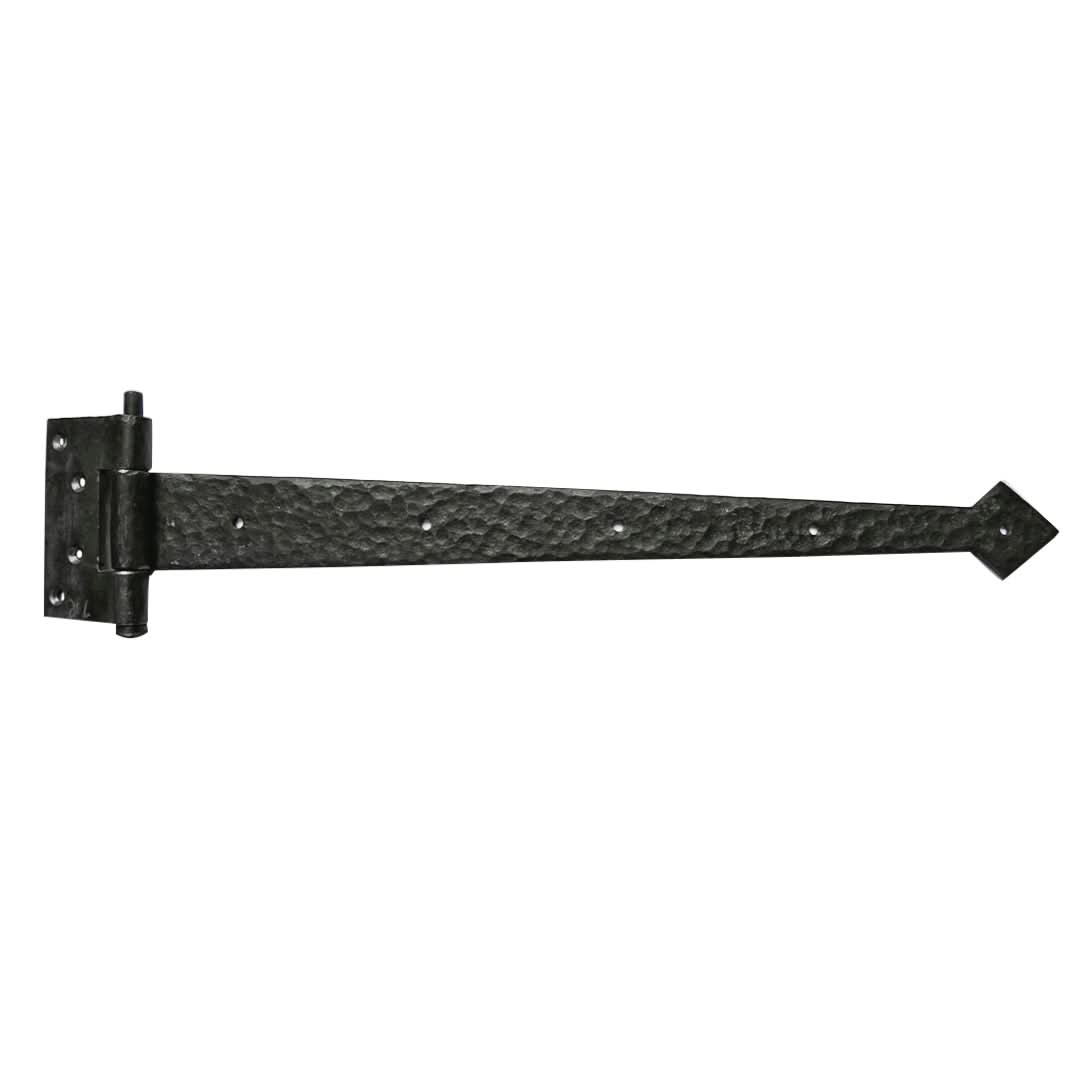 Real Forge Hammered Diamond Strap Hinge by RealCraft