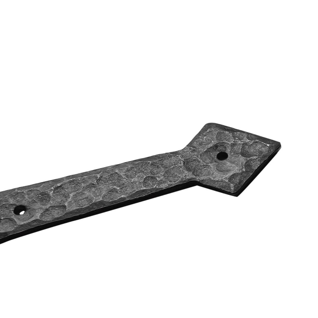 Real Forge Hammered Diamond Strap Hinge by RealCraft