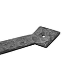 Real Forge Hammered Diamond Strap Hinge by RealCraft