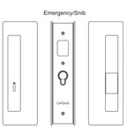 CL400 Magnetic Sliding Barn Door Lock & Pocket Door Privacy Lock
