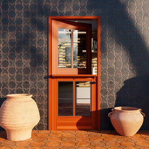 Dutch Door with double Glass