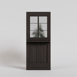 Exterior dutch door with Privacy Glass