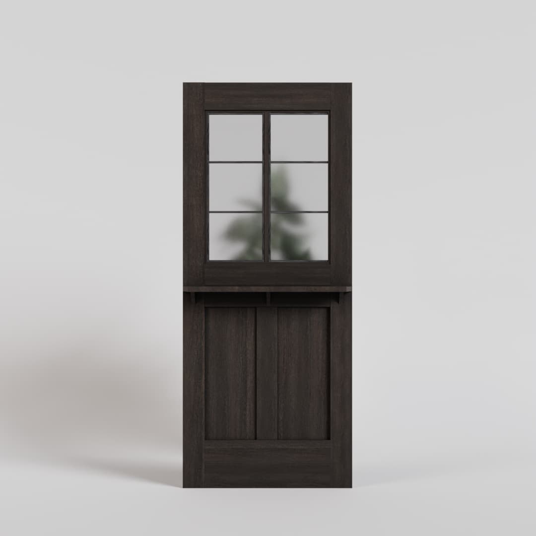 Half Glass Dutch Doors For Exterior Entry