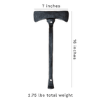 Hand-Forge Axe Pull Handle Design by RealCraft