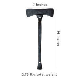 Hand-Forge Axe Pull Handle Design by RealCraft