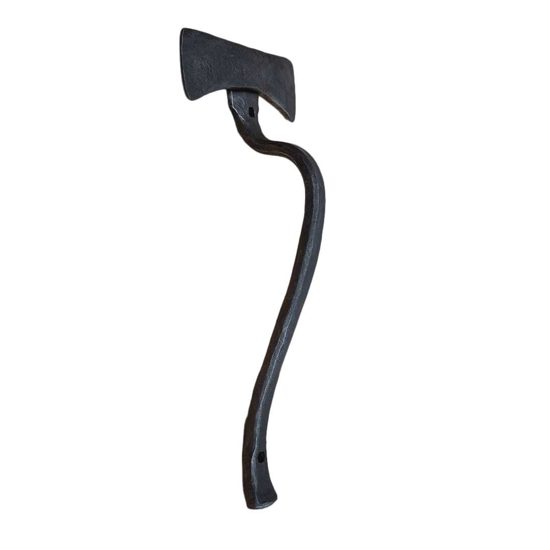 Hand-Forge Axe Pull Handle Design by RealCraft