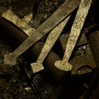 Hammered Decorative English Strap Hinge