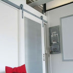Metallic Sliding Barn Door Hardware - Sliding Barn Door Hardware by RealCraft