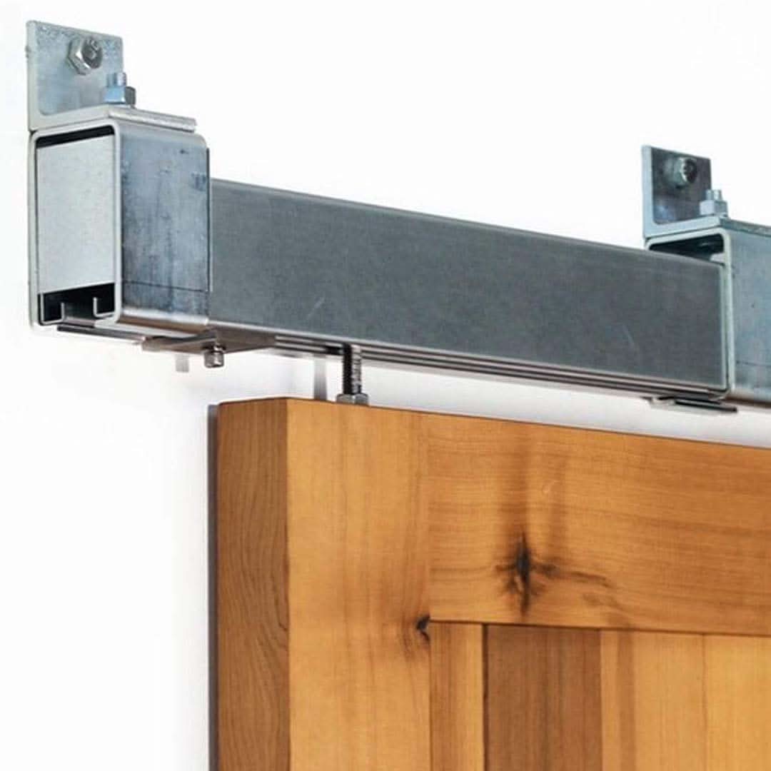 Box Rail 1000lb Heavy Duty Sliding Door Track