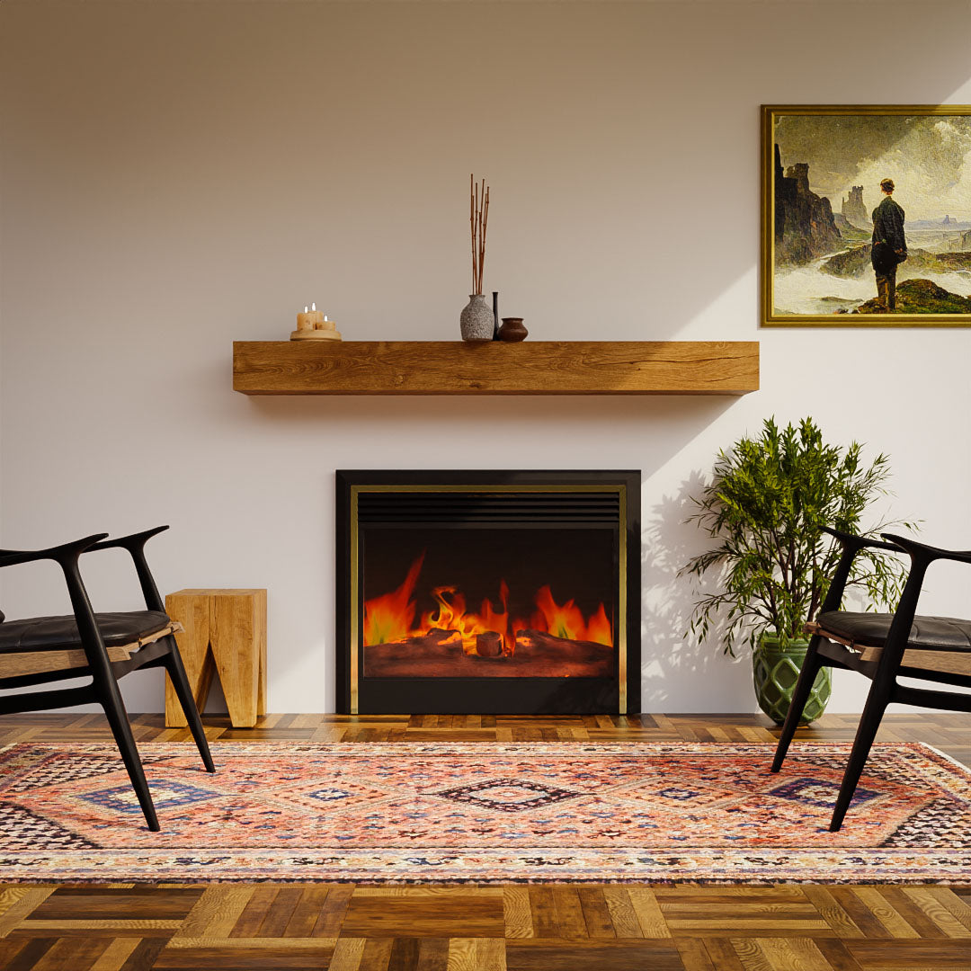 Floating Fireplace Shelf: Experience Elegance With Oak