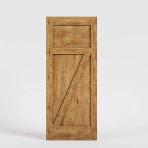 White Oak Wood Shaker High-Z Traditional Front Door