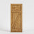 White Oak Wood Shaker High-Z Traditional Front Door