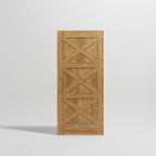Craftsman Triple X  Brace Sliding Barn Door design by RealCraft 