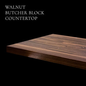 Walnut Butcher Block Countertop by RealCraft