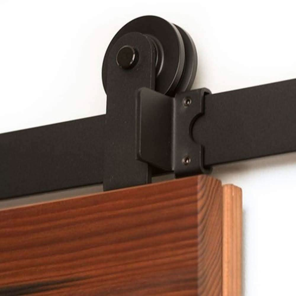 Adjustable End Stop for Flat Track Kits - Sliding Barn Door Hardware by RealCraft