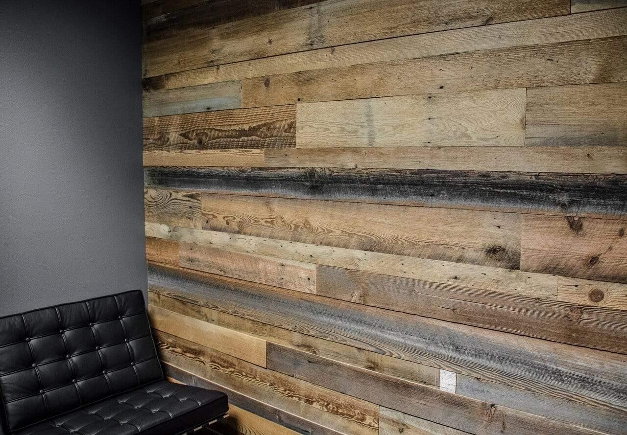 Barn Wood Reclaimed Wood Accent Wall Panels