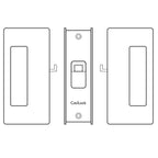 CL200 Pocket Door & Barn Door Privacy Lock