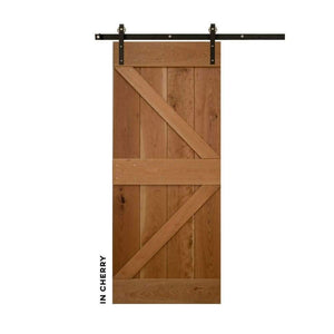 British Brace Sliding Barn Door - Sliding Barn Door Hardware by RealCraft