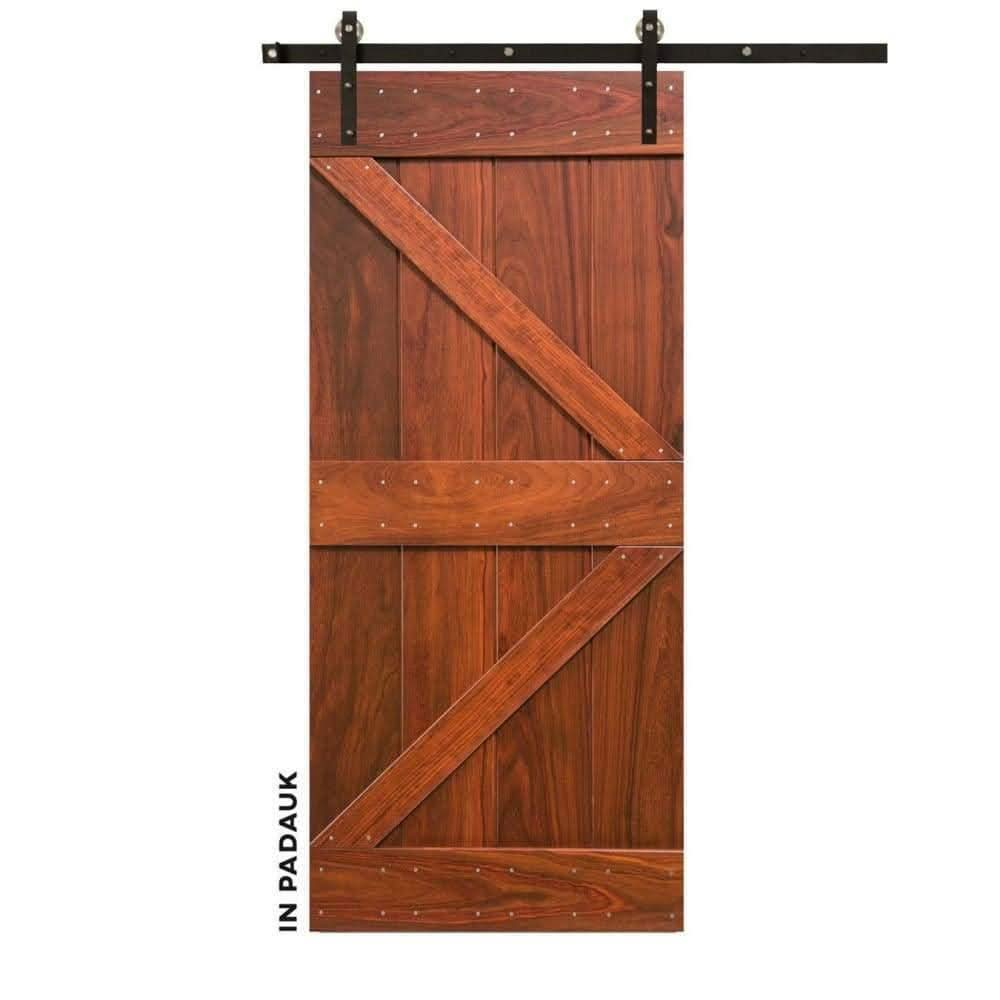 British Brace Sliding Barn Door - Sliding Barn Door Hardware by RealCraft