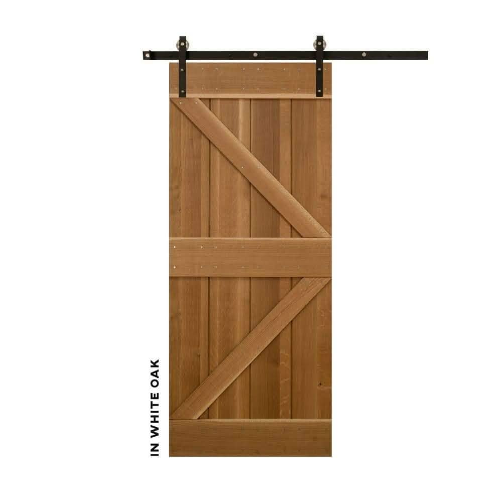 British Brace Sliding Barn Door - Sliding Barn Door Hardware by RealCraft