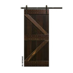British Brace Sliding Barn Door - Sliding Barn Door Hardware by RealCraft