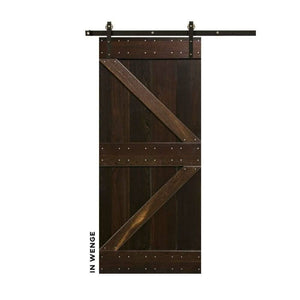 British Brace Sliding Barn Door - Sliding Barn Door Hardware by RealCraft