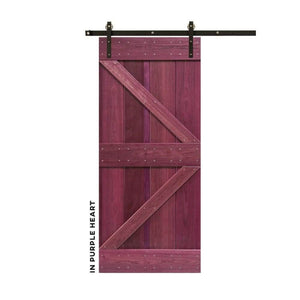 British Brace Sliding Barn Door - Sliding Barn Door Hardware by RealCraft