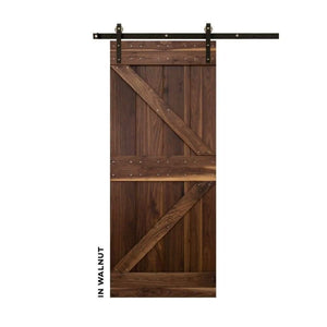 British Brace Sliding Barn Door - Sliding Barn Door Hardware by RealCraft