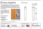Ceiling Flush Mount Sliding Pocket Door Hardware Kit - Sliding Barn Door Hardware by RealCraft